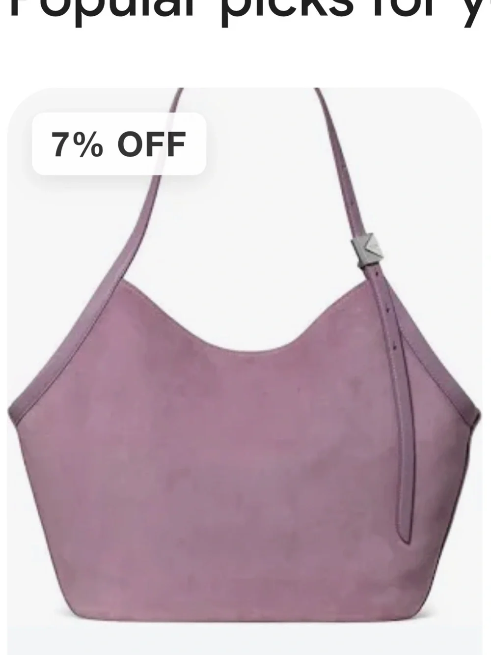 NWT Kate Spade large suede Deco